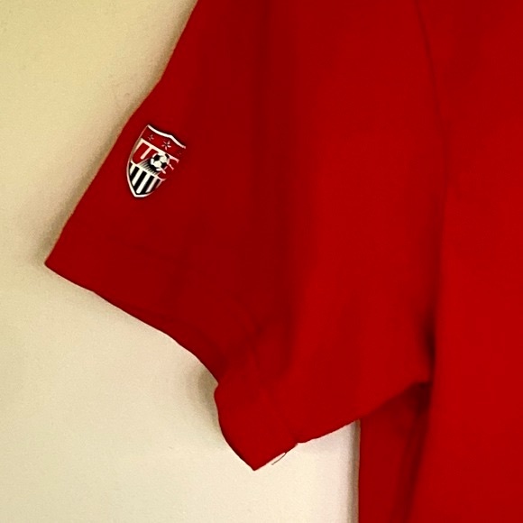 Nike Men M Slim Fit Red United States Graphic for Men US Olympic Soccer Team - Picture 3 of 4